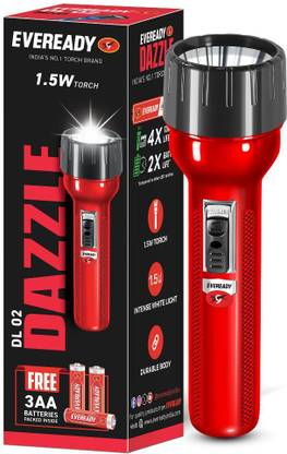 EVEREADY Dazzle DL 02 1.5W LED Torch