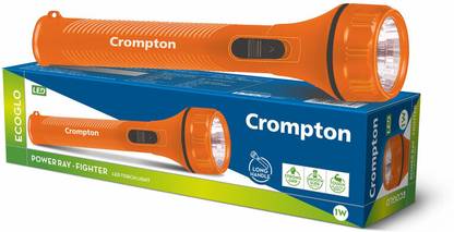 Crompton Pack of 1 Power Ray Fighter Torch