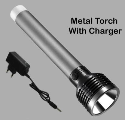 ASHIRWAD RL-9051 Led Torch Light Long Range High Power With Back Light Heavy Quality Torch