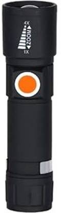 AKR Long Range Rechargeable Emergency Torch With Usb Port Charging Torch