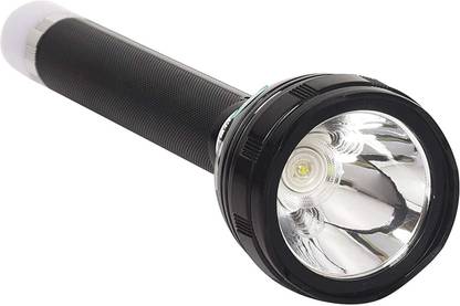 Red-sunset High Power Long Life Flashlight - Rechargeable and Two Bulb LED Torch Torch