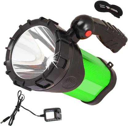 SPAKRO 300w Rechargeable Waterproof Bright Led Torch Laser Long Range Distance Torch 8 hrs Torch Emergency Light