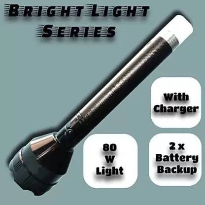 99Drops long Torch with High Power Flash LED Hand Torch with Extra Large Torch