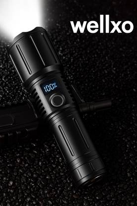 Wellxo 5000mAh, IP67 Waterproof Torch