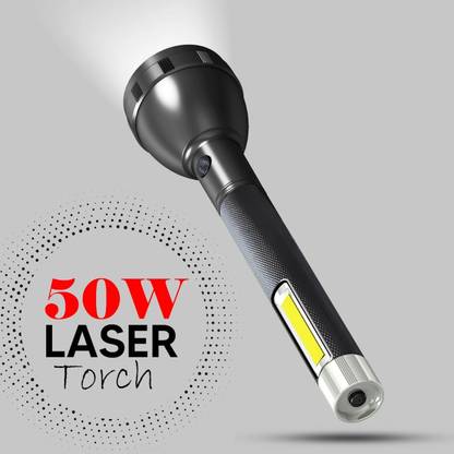 Daily Needs Shop DNS Dual Mode Powerful Long-Range Up to 1 KM Flashlight with Backlight Torch Torch