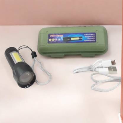 HASRU Packet LED Torch with Green Box67 Torch