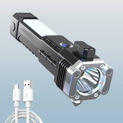 Techpunch LED Torch Rechargeable Tourch Light Pocket Tourch For Emergency Uses-HDLEDT15 Torch