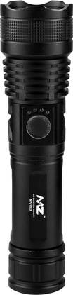 MZ M983 (ZOOMABLE METAL)5 Modes Flashlight, Super Bright 100W Light Torch