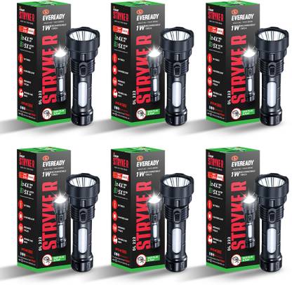 EVEREADY DL 222 STRYKE R PACK OF 6 Torch