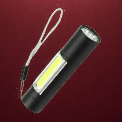 BAYEEN V412 (ZOOMABLE METAL LED TORCH)3 Modes Flashlight, Super Bright Torch