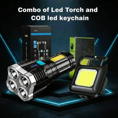 Sebon Combo of COB Light and Torch Torch