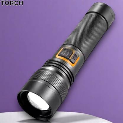 Nilesawar X219 (ZOOMABLE METAL)5 Modes Flashlight, Super Bright Cree T6 LED Light Torch Torch