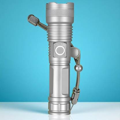 3BAAN X520(ZOOMABLE METAL)5 Modes Flashlight, Super Bright Torch