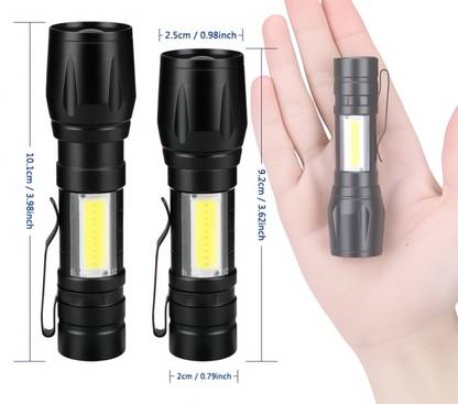 Zeus Volt PL-006 3 Watt Rechargeable Powerful mini pocket Torch light Torch