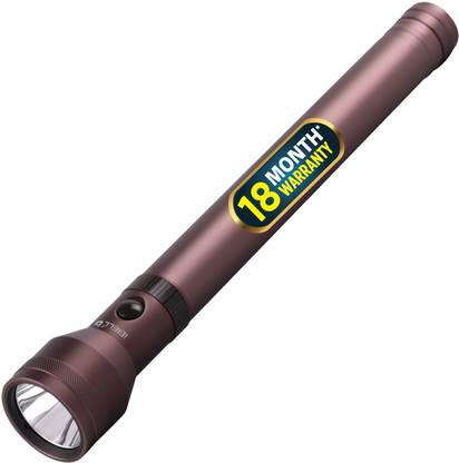 iBELL IBLFL8289 Rechargeable Torch / Flashlight, Ultra Long Beam Range, Aircraft Aluminium Body, Super Bright LED Light Torch