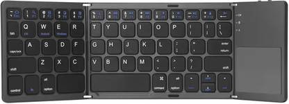 MINGER Folding Bluetooth MINI Keyboard Wireless With Mouse Touchpad Pad Suitable Android/Windows Tablet