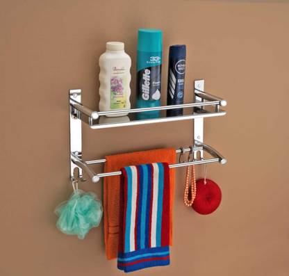 NAVNEET NE - R - 901 C.P. Silver Towel Holder