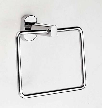iSTAR Square Stainless Steel Towel Ring/Napkin Ring - Bathroom Towel Holder - Towel Hanger Steel Towel Holder