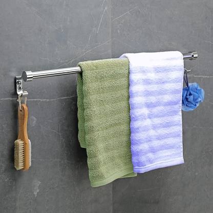 HANDY by NA aul-18inch Stainless Steel Towel Rack Silver Towel Holder Silver Towel Holder