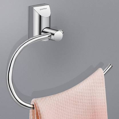 Plantex Fully Brass Smero Napkin Ring/Towel Ring/Hanger/Bathroom Accessories(SU-5133-B) Chrome Towel Holder