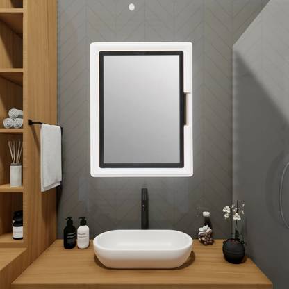 Gracio BM XL PP WHBL Fully Recessed Medicine Cabinet