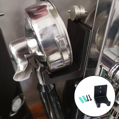 Lyla Coffee Portafilter Wall Rack Wall Mounted for 51MM/54MM/58MM Kitchen Tools Black Black Towel Holder