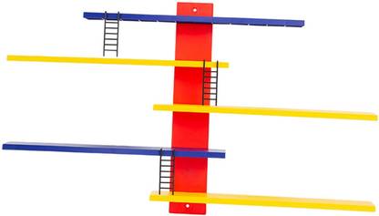 Lyla Action Figure Display Stand Toy Shelves Wall Mounted for Bedroom Entryway Multicolor Towel Holder