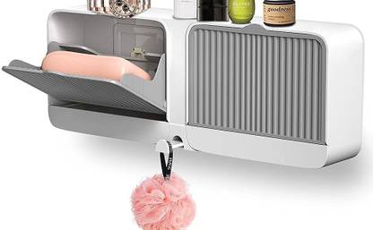 Barivamatic Soap Box Well Mouted Multi Towel Holder