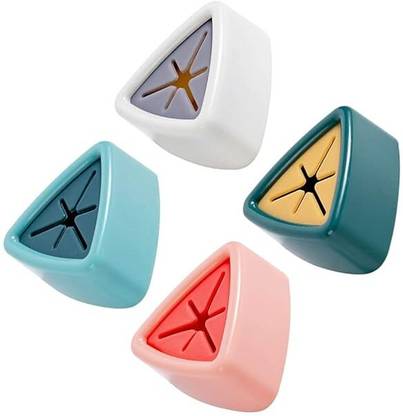 HRK Enterprise Triangle Towel Hook (multi,pack of 4) multi Towel Holder