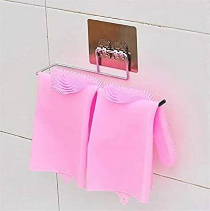 Nurev Enterprise Paper Roll Holder Tissue Paper Holder 12 inch 1 Bar Towel Rod