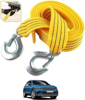MSNP Heavy Duty / Non-Slip 3000kg Nylon Towing Rope Cable Universal For Car 273 2.5 m Towing Cable