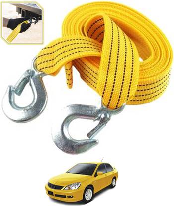 MSNP Heavy Duty / Non-Slip 3000kg Nylon Towing Rope Cable Universal For Car 52 2.5 m Towing Cable