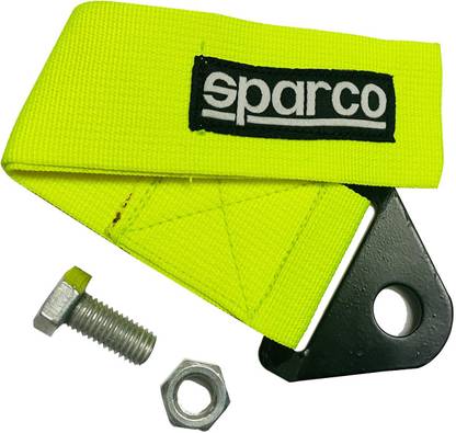 Vagary Universal Sparco Front & Rear Tow Hook/Tow Strap Towing Belt 0.2 m Towing Cable