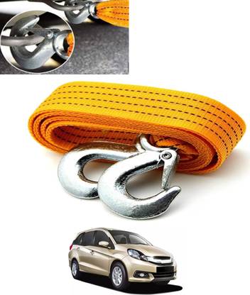 MSNP Universal Strong Nonslip Nylon Yellow Towing Rope For Vehicle-188 2.5 m Towing Cable