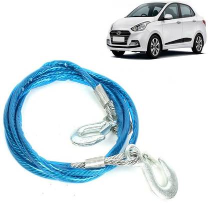 RKD INNOVATIVE Car Tow Cable 4 Miter Long 7Ton Capacity Towing-14 4 m Towing Cable