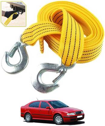 MSNP Heavy Duty / Non-Slip 3000kg Nylon Towing Rope Cable Universal For Car 197 2.5 m Towing Cable