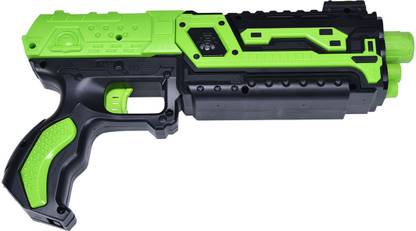 Toyterra Battle Blazer Rapid Shooting Dart Gun (Green) Guns & Darts