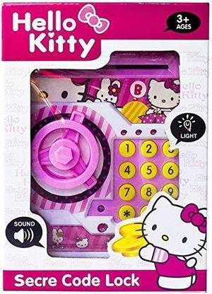 RawMax Hello Kitty Piggy Bank with Special Electronic Code (Password) Battery Operated. Coin Bank