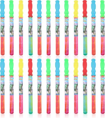 Aditi Toys Colorful Bubble Wands, Pack of 24 Bubble Sticks, Magical Bubble Wand for Kids Toy Bubble Maker