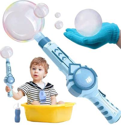 zilasa Elastic Smog Bubble Machine with Bubble Water Bubble Wand Girl Heart Toy B Toy Bubble Maker
