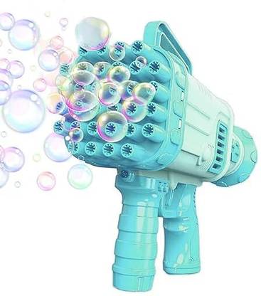 JoyMates 32 Holes Bubble Gun Toy Bubble Maker