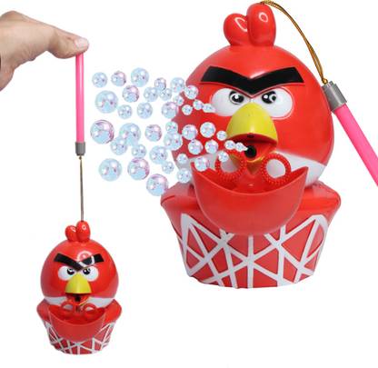 FULLY Automatic Music Bubbles Angry Bird Style Bubble Blower Maker Toy Bubble Maker