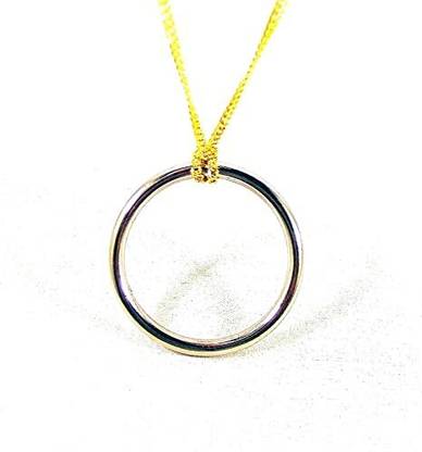 FUN MAGIC Chain And Ring Knot Metal Magic Trick Props Chain & Ring 1 Magic Tricks