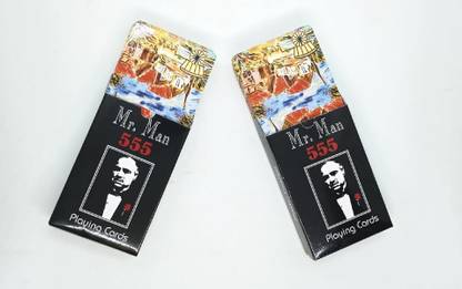 A SARKAR MAGIC SHOP MR. MAN MARK DECK PLAYING CARD (SET OF 2) / CHEATING MAGIC PLAYING CARD 2 Magic Tricks