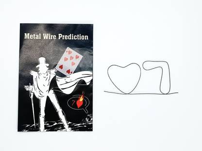 wizerdy MENTAL MEMORY WIRE MAGIC TRICK / MENTALIST WIRE GARAM MAGIC / MENTALISM HIT WIRE 1 Magic Tricks