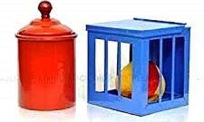 A SARKAR MAGIC WORLD Lantern Ball Magic Trick (Multi Color) (Metal) 1 Magic Tricks