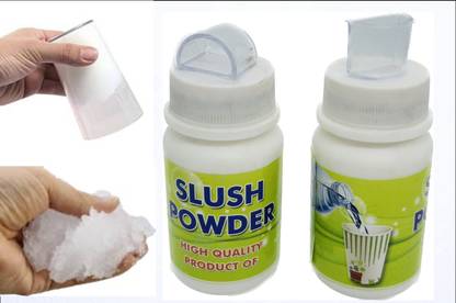 SSR SHOP Slush Powder Magic (Set of 2) / Snow Powder Magic / Water to ICE Magic(140 Gram) 1 Magic Tricks