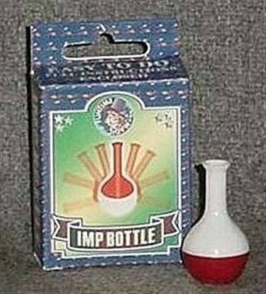 wizerdy IMP BOTTLE MAGIC TRICK (SMALL) / BALANCE POT MAGIC (PLASTIC) 1 Magic Tricks