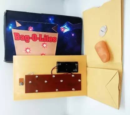 A SARKAR MAGIC WORLD BAG O LIGHT MAGIC WITH THUMB LIGHT / LIGHT FROM ANYWHERE INTO BAG 2 Magic Tricks