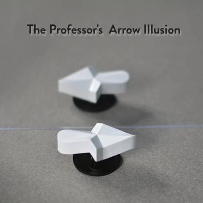 patil magic Professor's Arrow Optical Illusion. 1 Magic Tricks